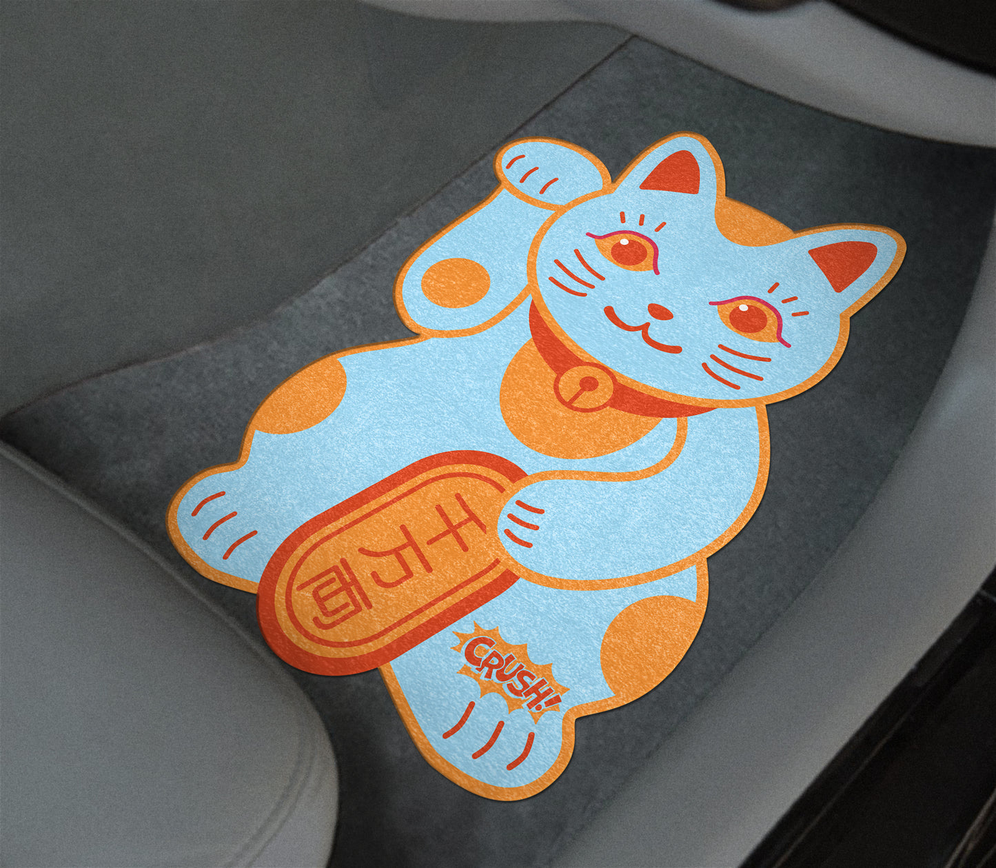 Lucky the Cat Scented Floor Mat