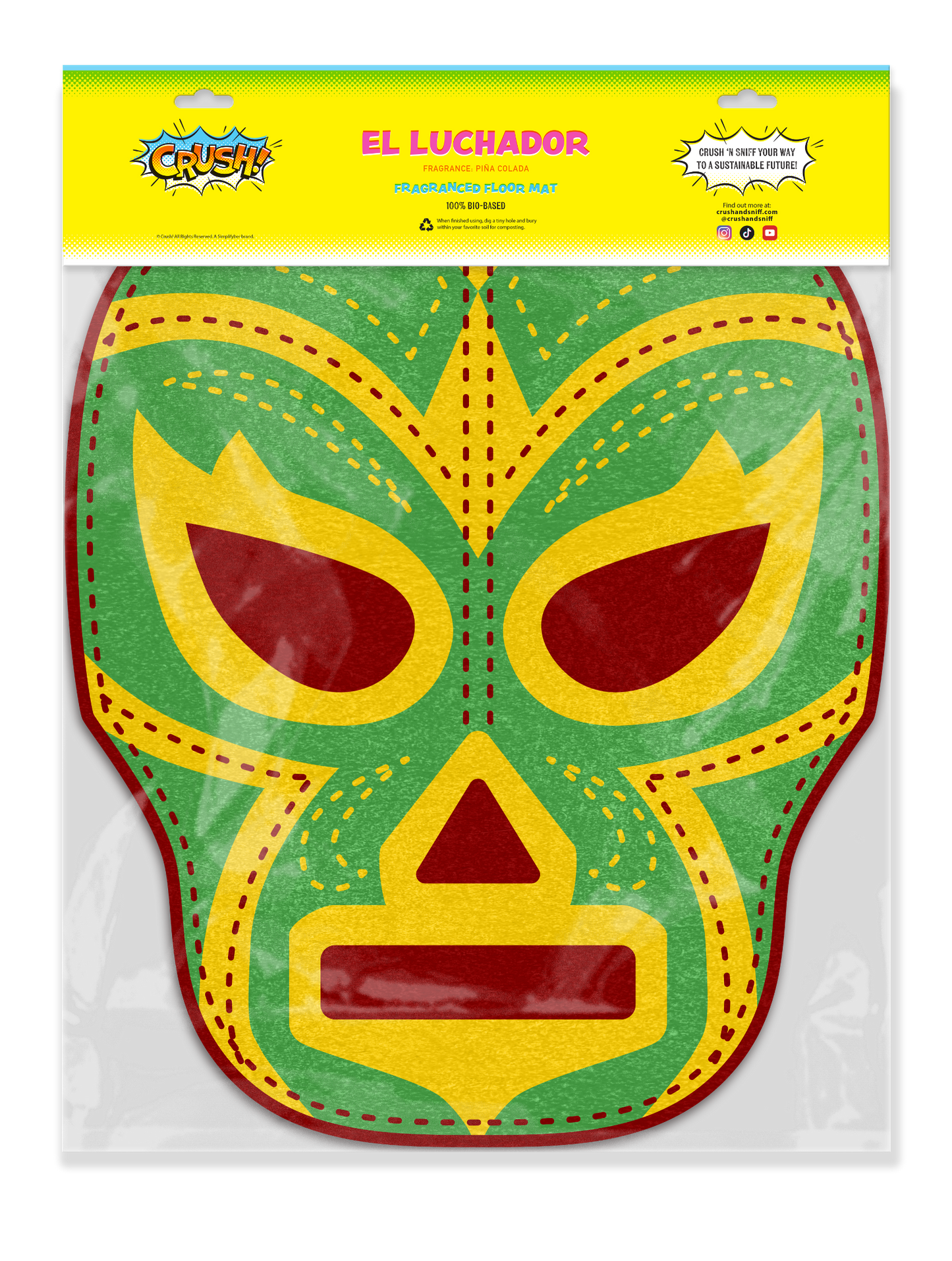 El Luchador Scented Floor Mat