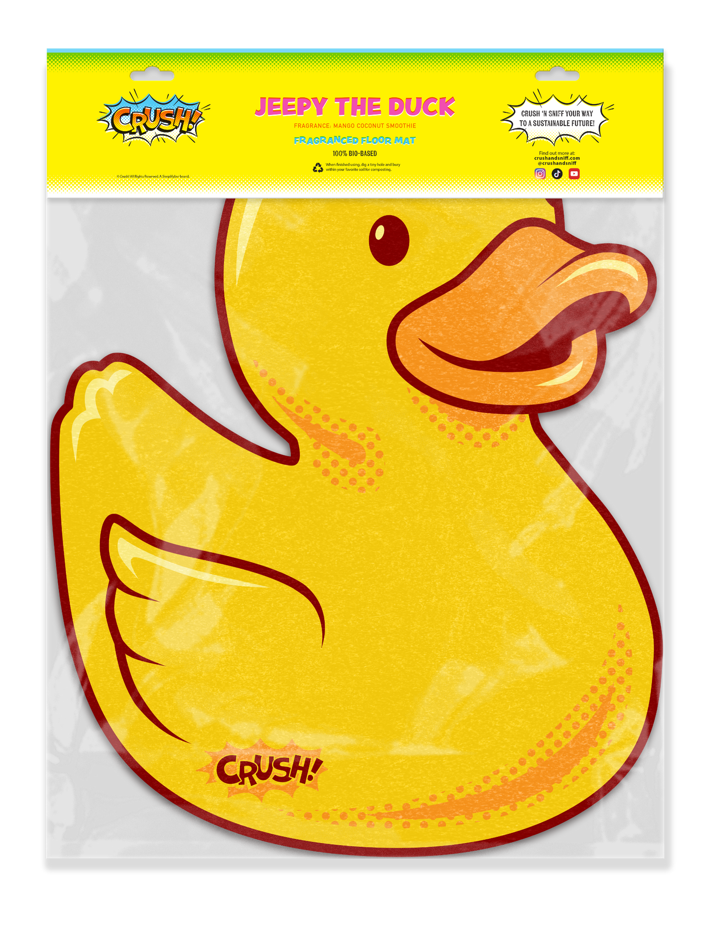 Jeepy the Duck Scented Floor Mat
